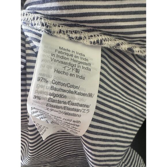 J by J.Crew Tie-Waist Shirt Dress – Blue, Size 8 - Picture 8 of 8